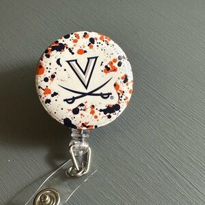 University Badge Reel with Splatter Design